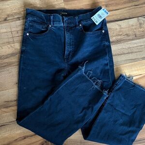 Express Dark Blue Skinny Jeans